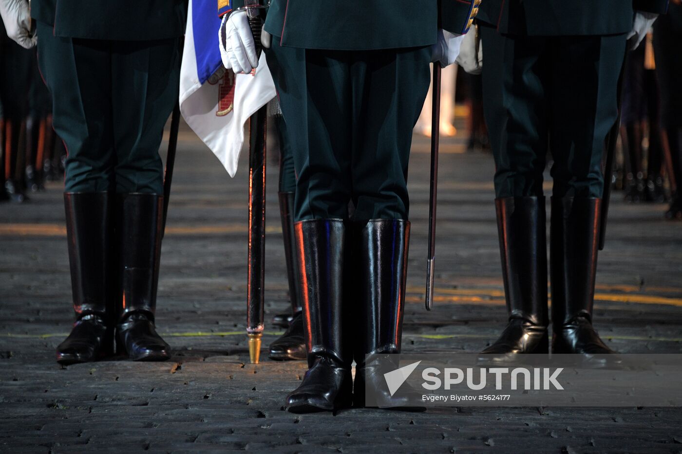 2018 Spasskaya Tower Military Music Festival closing ceremony