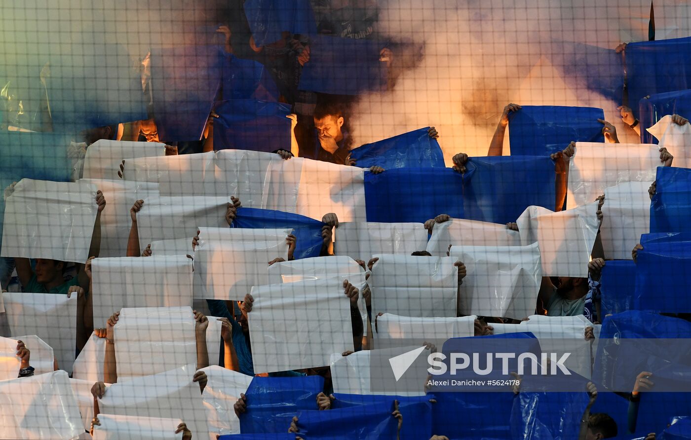 Football. Russian Football Premier League. Zenit vs. Spartak