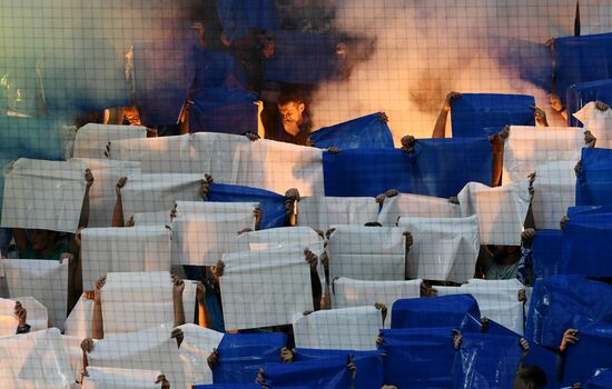 Football. Russian Football Premier League. Zenit vs. Spartak