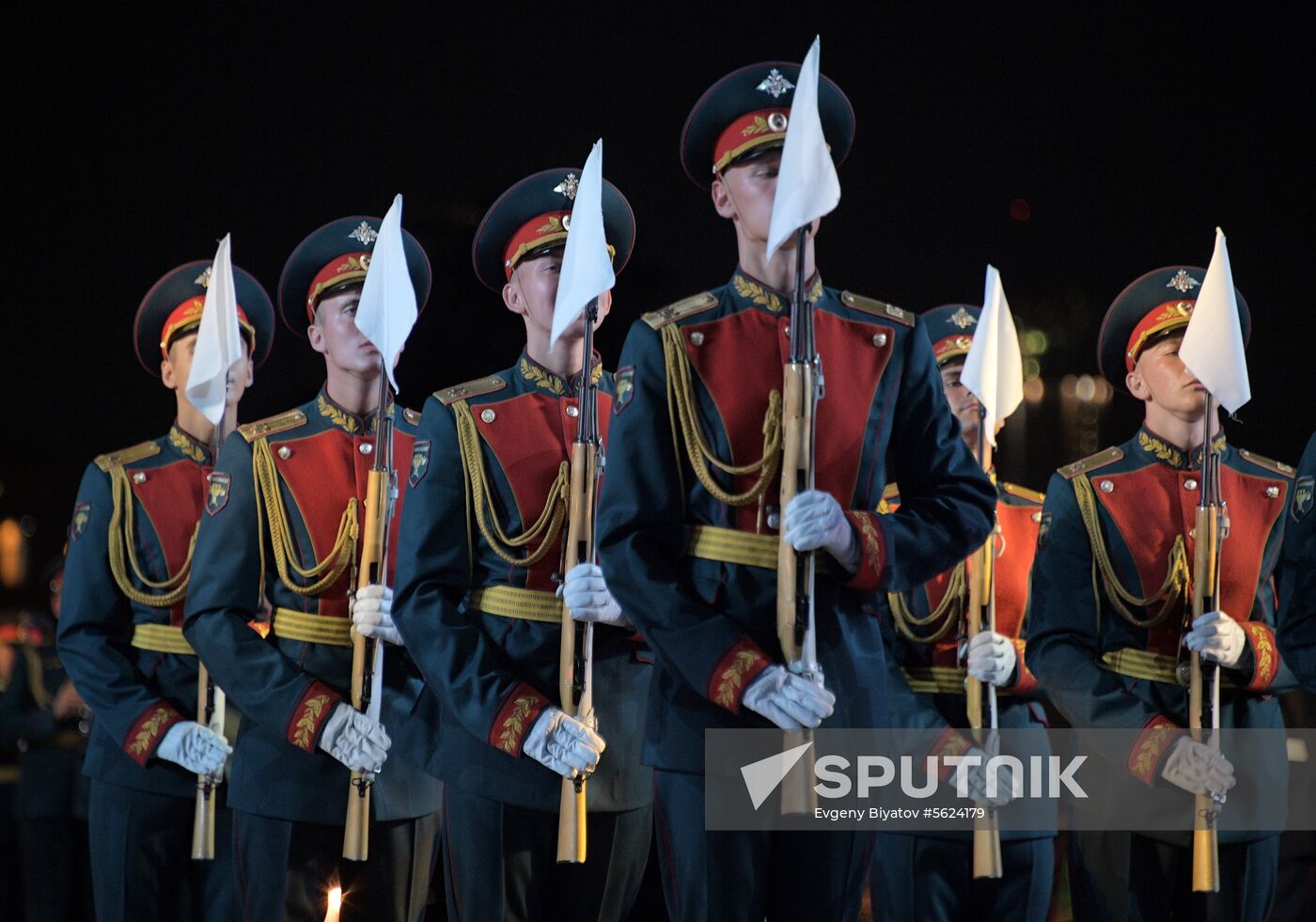 2018 Spasskaya Tower Military Music Festival closing ceremony