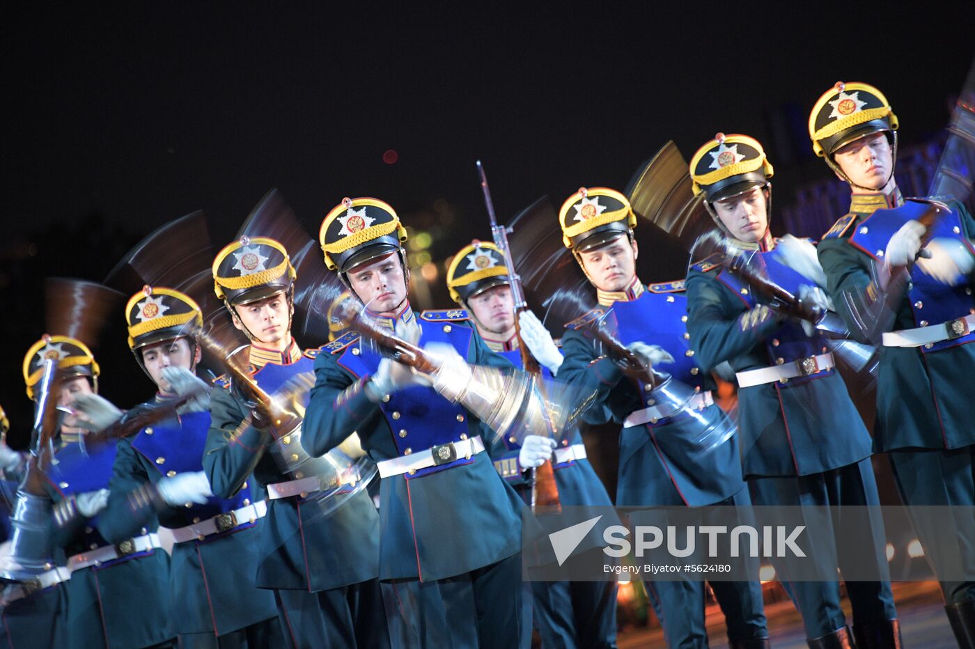 2018 Spasskaya Tower Military Music Festival closing ceremony