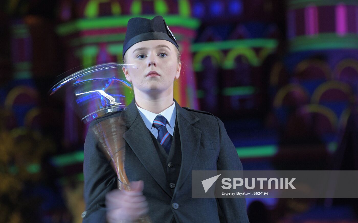 2018 Spasskaya Tower Military Music Festival closing ceremony