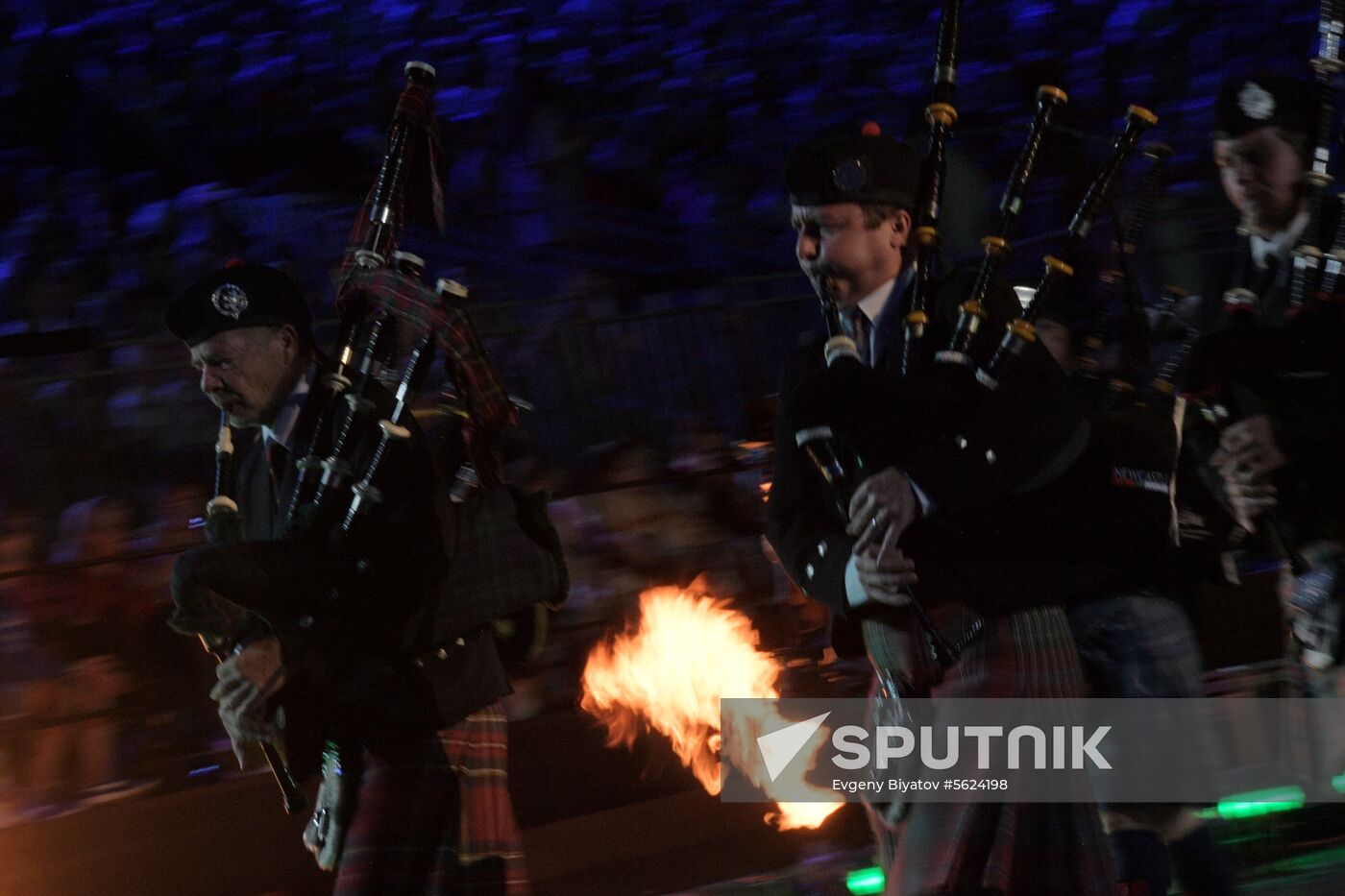 2018 Spasskaya Tower Military Music Festival closing ceremony