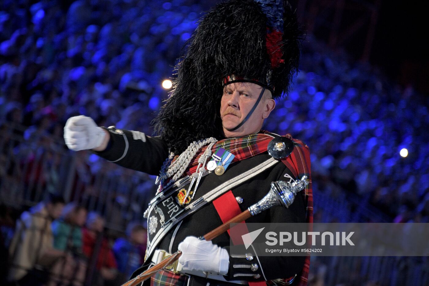 2018 Spasskaya Tower Military Music Festival closing ceremony