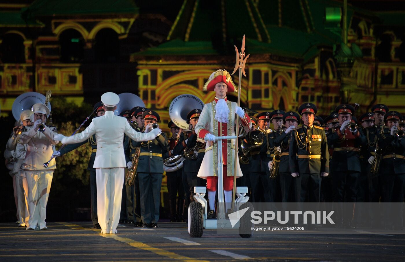 2018 Spasskaya Tower Military Music Festival closing ceremony