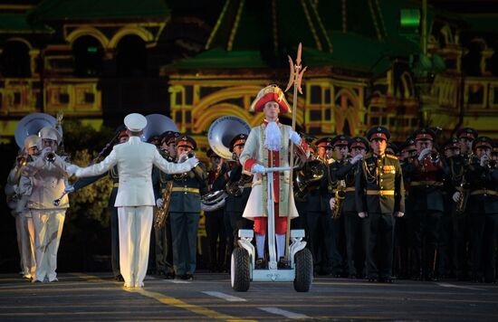 2018 Spasskaya Tower Military Music Festival closing ceremony