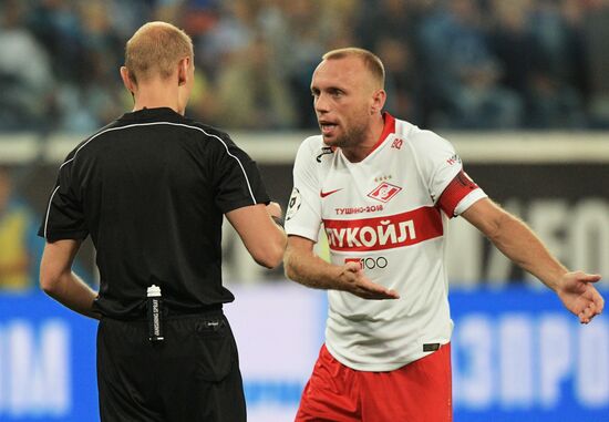 Football. Russian Football Premier League. Zenit vs. Spartak