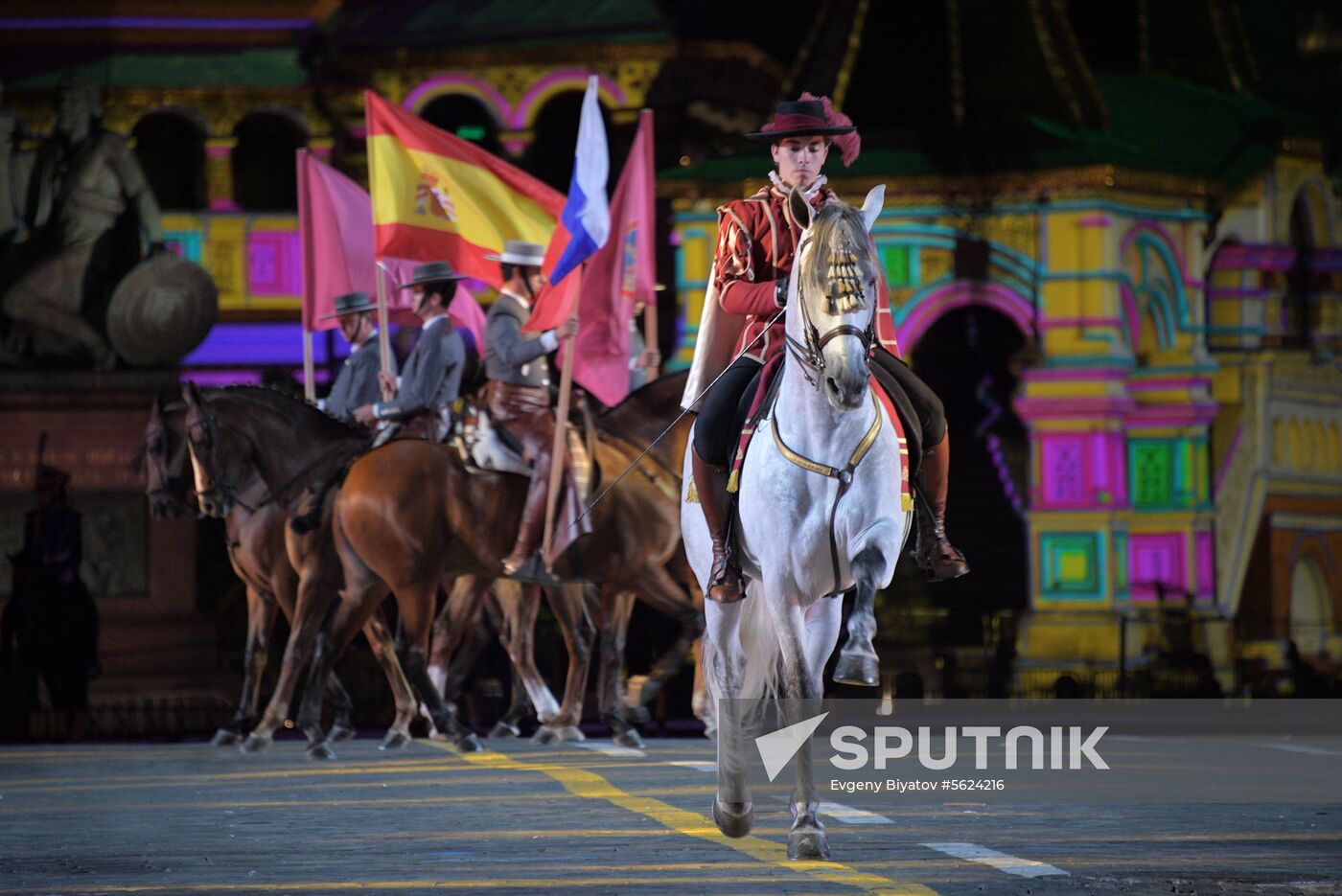 2018 Spasskaya Tower Military Music Festival closing ceremony