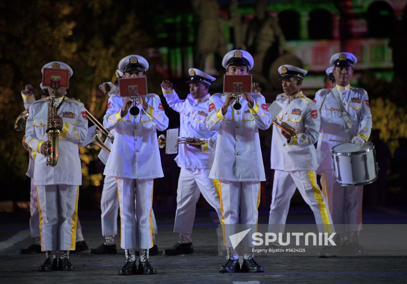 2018 Spasskaya Tower Military Music Festival closing ceremony