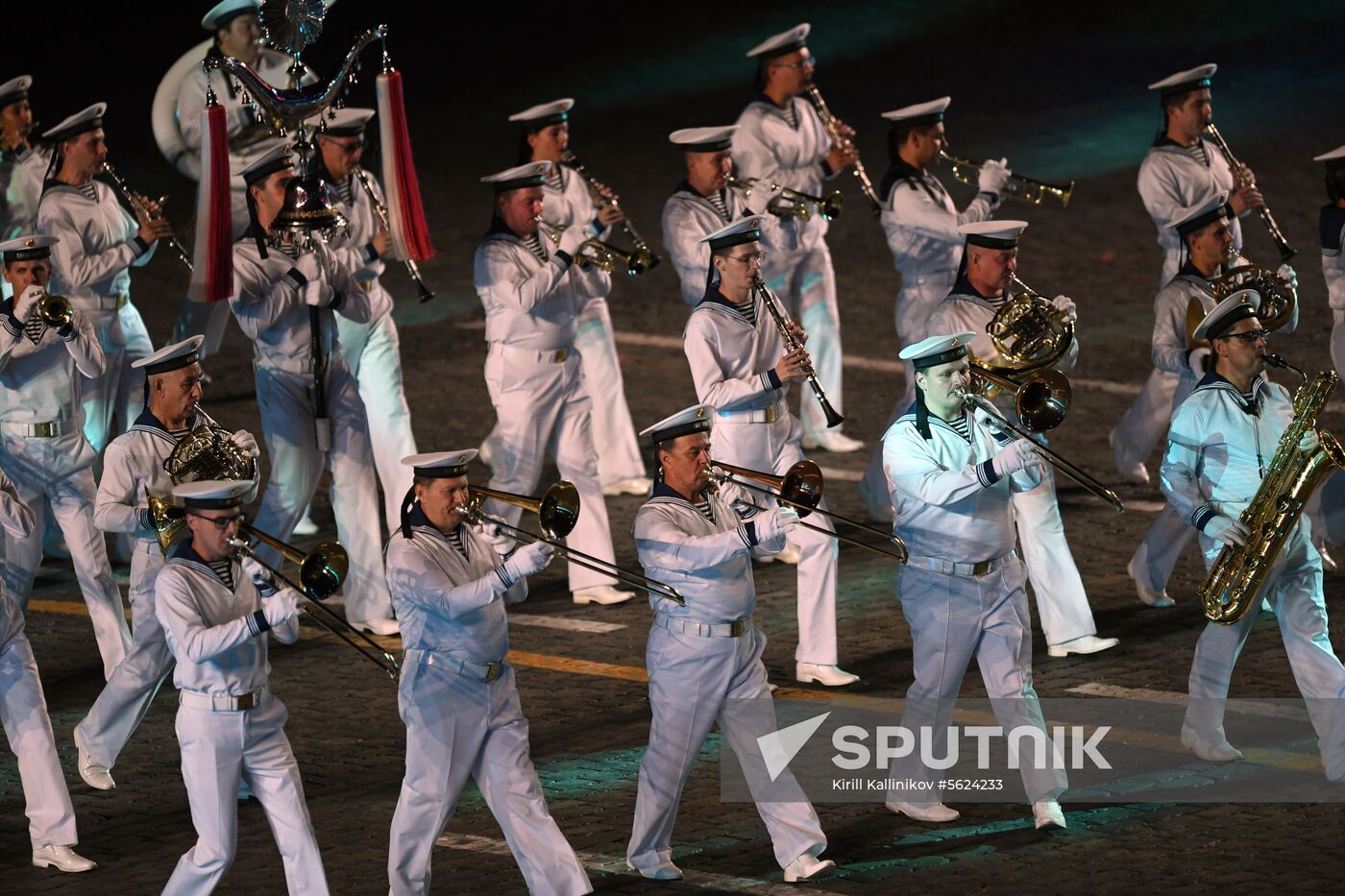 2018 Spasskaya Tower Military Music Festival closing ceremony