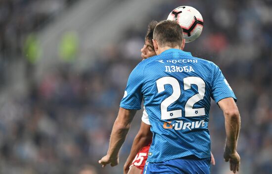 Football. Russian Football Premier League. Zenit vs. Spartak