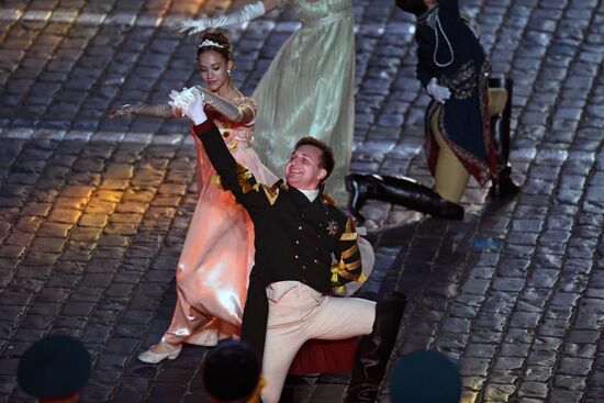 2018 Spasskaya Tower Military Music Festival closing ceremony