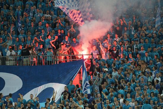 Football. Russian Football Premier League. Zenit vs. Spartak