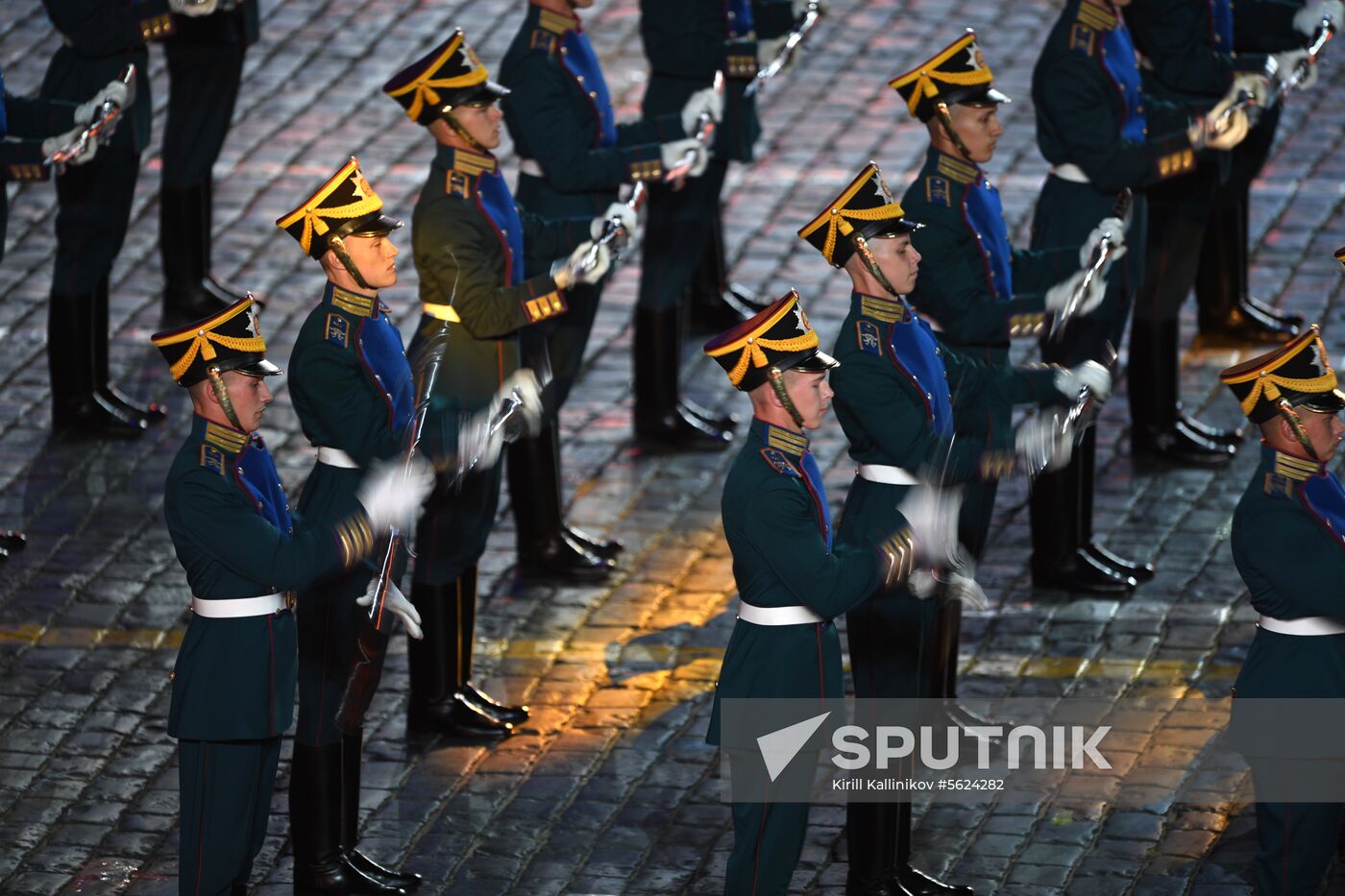 2018 Spasskaya Tower Military Music Festival closing ceremony