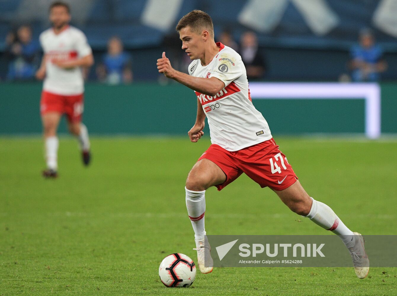 Football. Russian Football Premier League. Zenit vs. Spartak