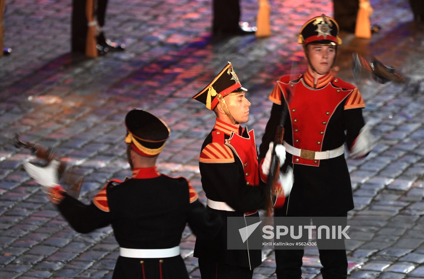 2018 Spasskaya Tower Military Music Festival closing ceremony