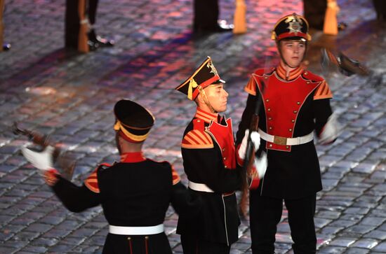 2018 Spasskaya Tower Military Music Festival closing ceremony