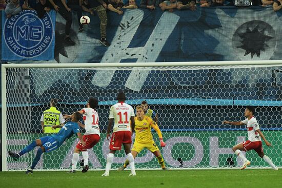 Football. Russian Football Premier League. Zenit vs. Spartak