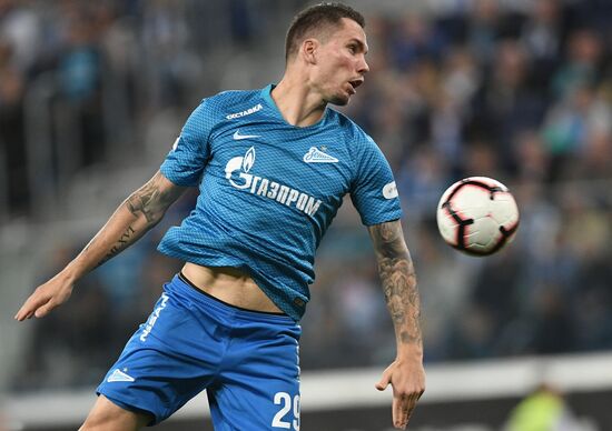 Football. Russian Football Premier League. Zenit vs. Spartak