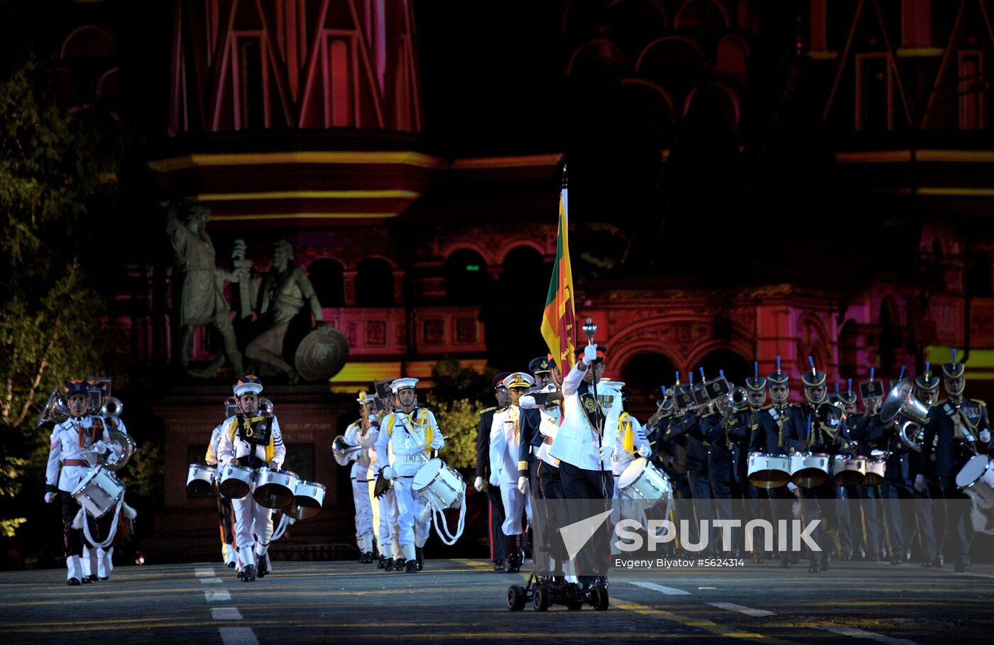 2018 Spasskaya Tower Military Music Festival closing ceremony