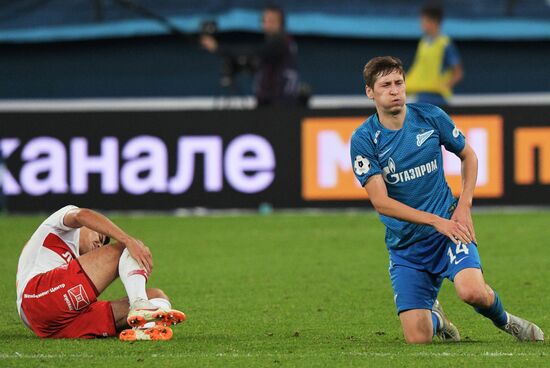Football. Russian Football Premier League. Zenit vs. Spartak