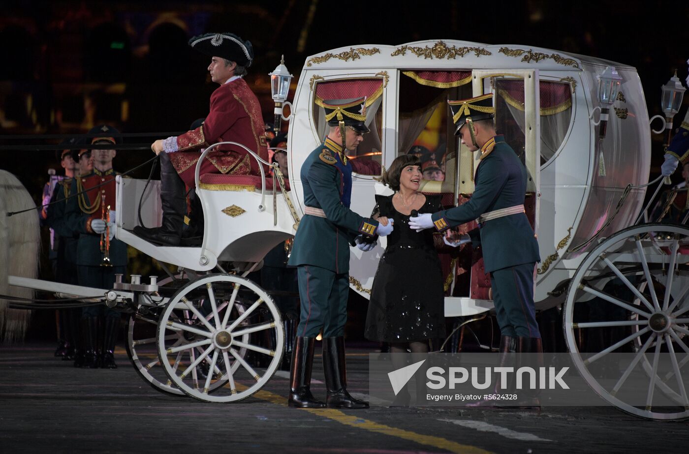 2018 Spasskaya Tower Military Music Festival closing ceremony