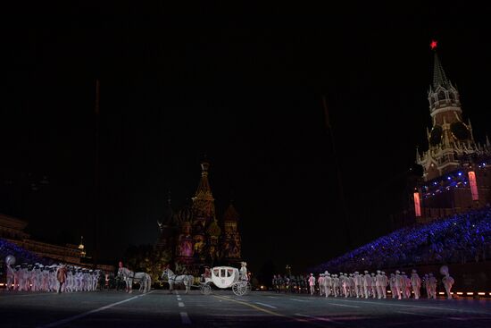 2018 Spasskaya Tower Military Music Festival closing ceremony