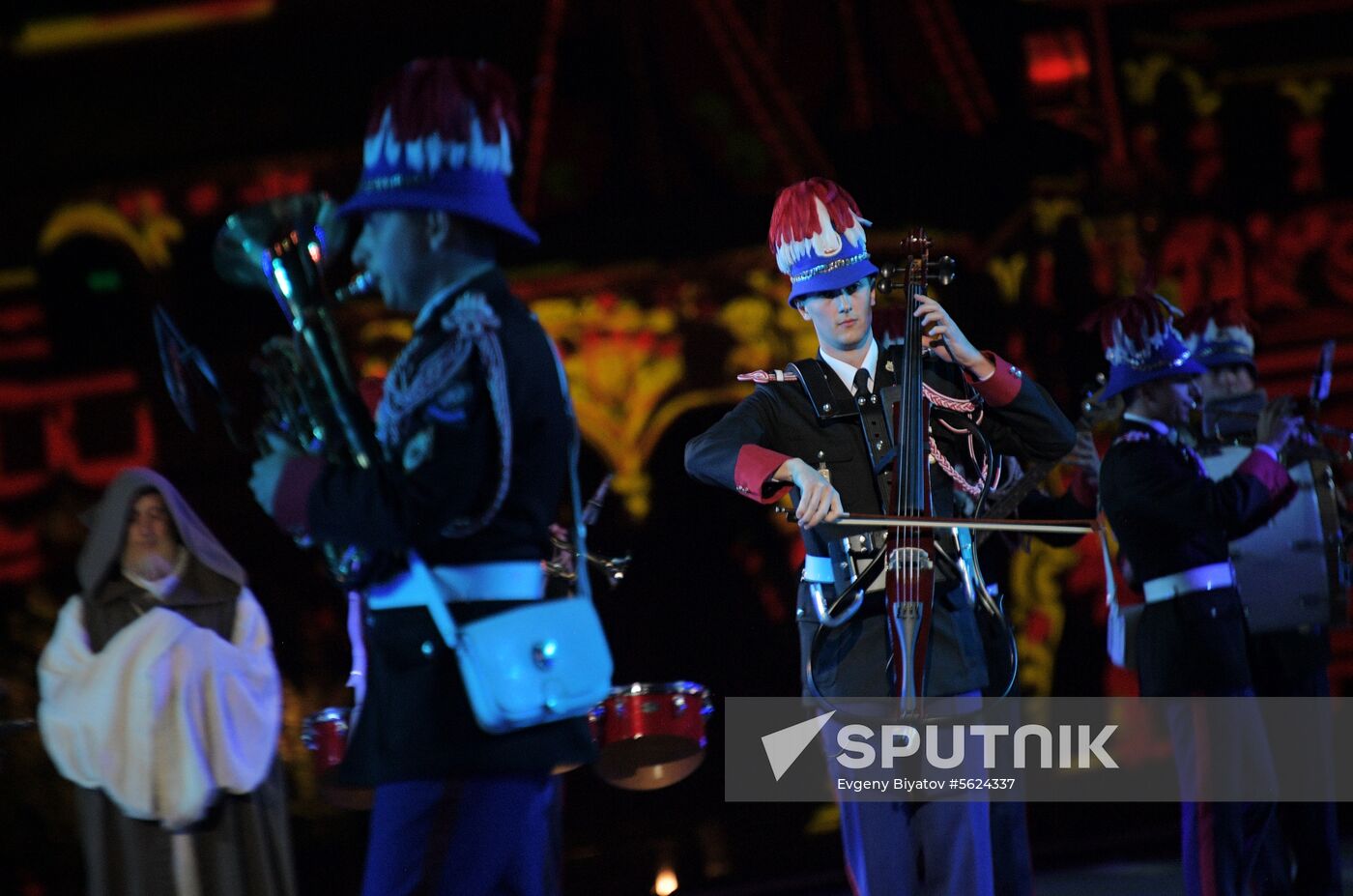 2018 Spasskaya Tower Military Music Festival closing ceremony