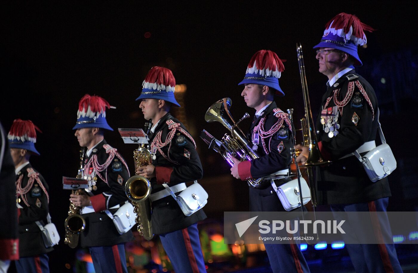 2018 Spasskaya Tower Military Music Festival closing ceremony