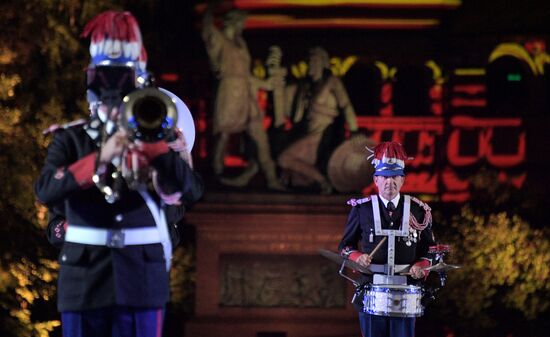 2018 Spasskaya Tower Military Music Festival closing ceremony