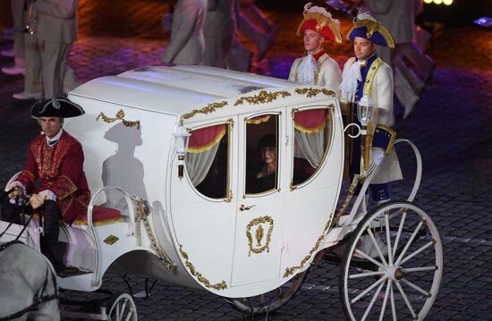 2018 Spasskaya Tower Military Music Festival closing ceremony