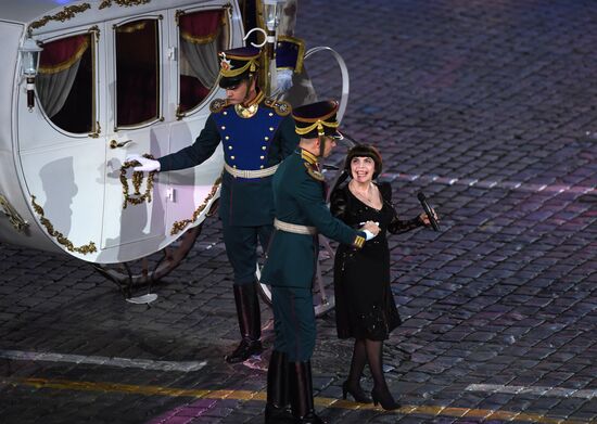 2018 Spasskaya Tower Military Music Festival closing ceremony