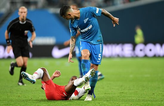 Football. Russian Football Premier League. Zenit vs. Spartak