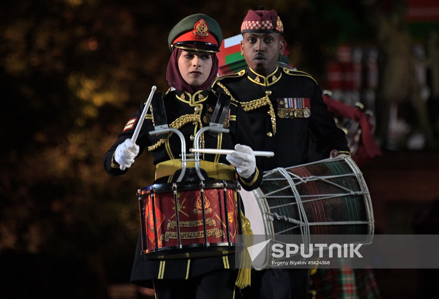 2018 Spasskaya Tower Military Music Festival closing ceremony