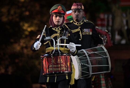 2018 Spasskaya Tower Military Music Festival closing ceremony