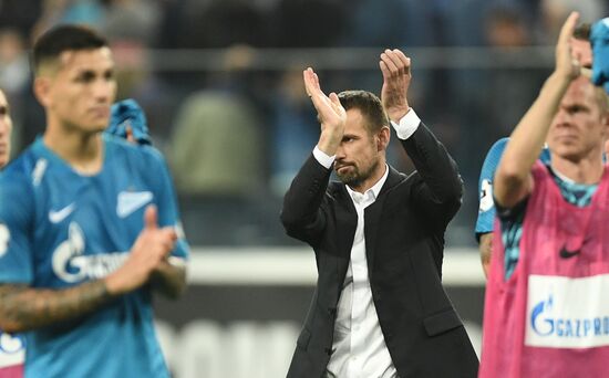 Football. Russian Football Premier League. Zenit vs. Spartak