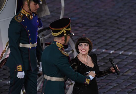 2018 Spasskaya Tower Military Music Festival closing ceremony