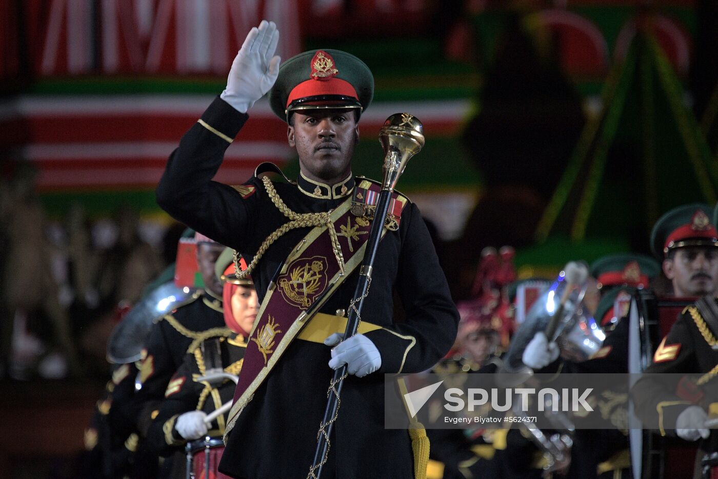 2018 Spasskaya Tower Military Music Festival closing ceremony