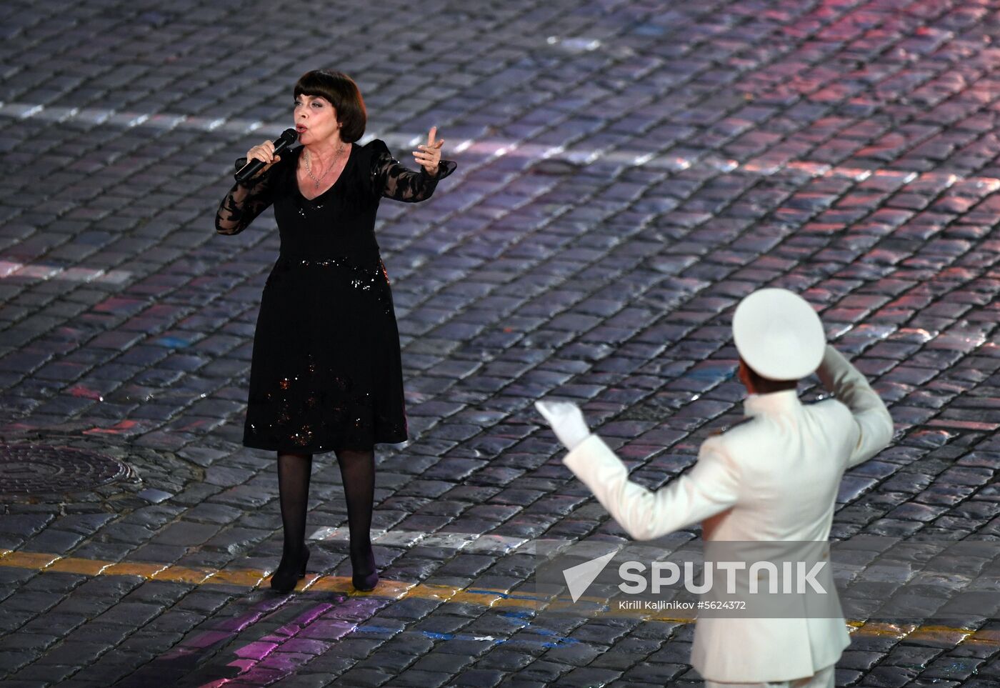 2018 Spasskaya Tower Military Music Festival closing ceremony