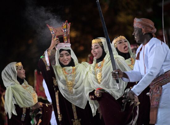 2018 Spasskaya Tower Military Music Festival closing ceremony