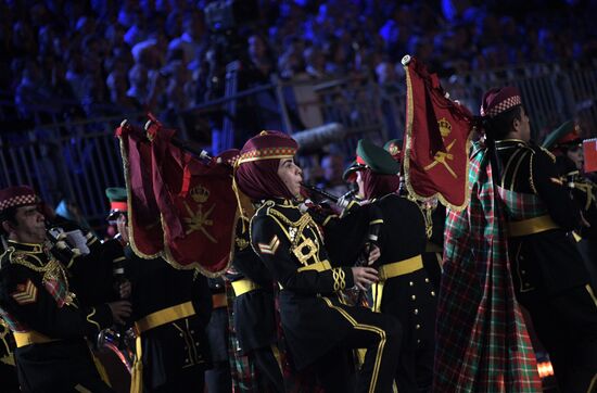 2018 Spasskaya Tower Military Music Festival closing ceremony
