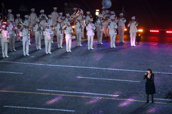 2018 Spasskaya Tower Military Music Festival closing ceremony