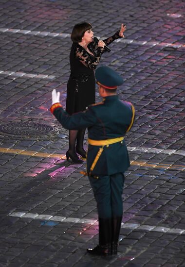 2018 Spasskaya Tower Military Music Festival closing ceremony