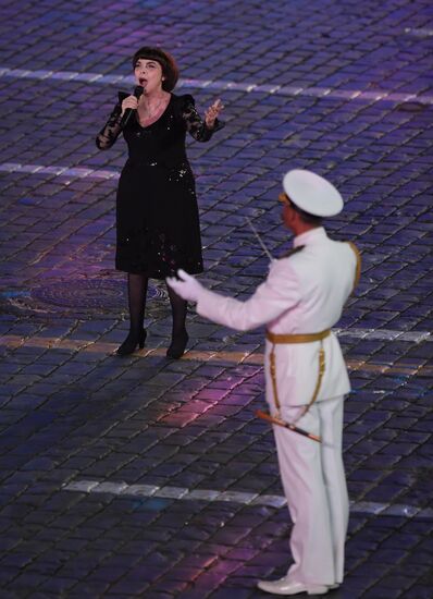 2018 Spasskaya Tower Military Music Festival closing ceremony