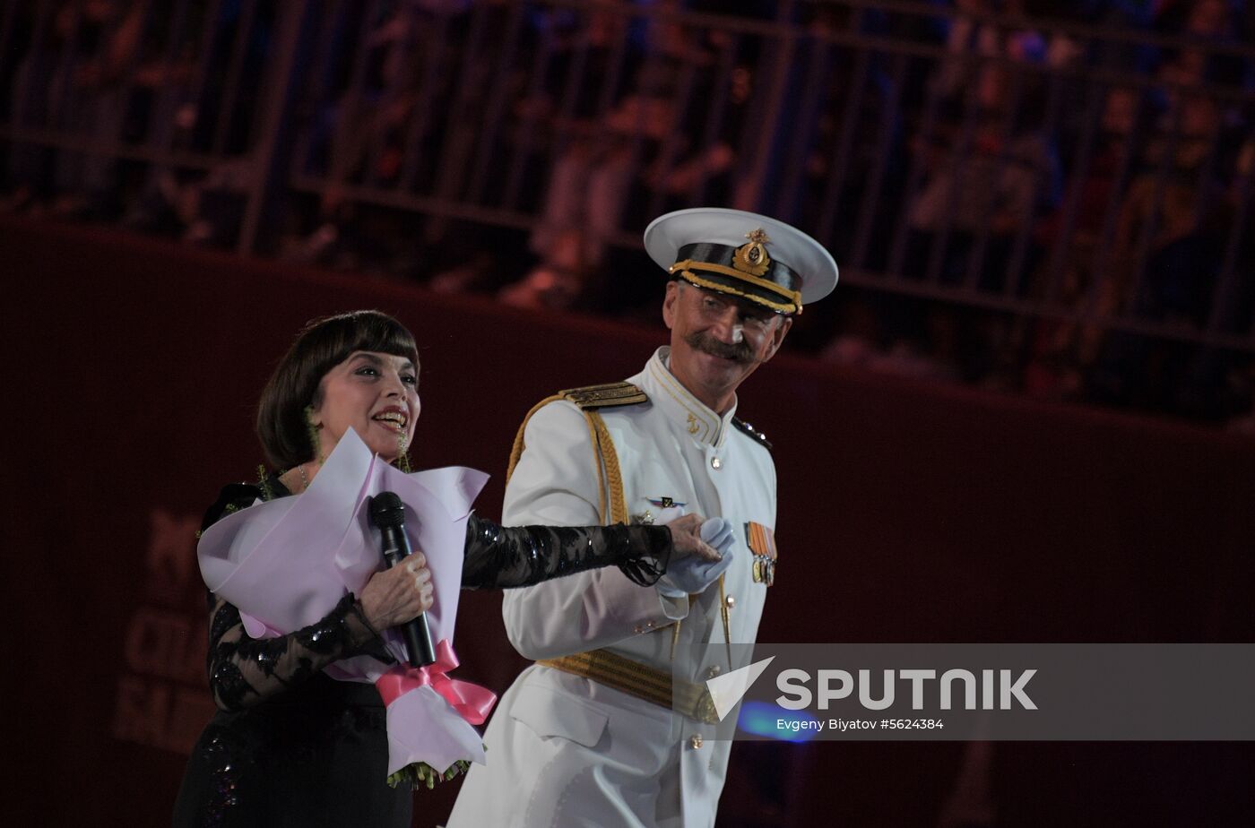 2018 Spasskaya Tower Military Music Festival closing ceremony