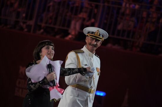 2018 Spasskaya Tower Military Music Festival closing ceremony