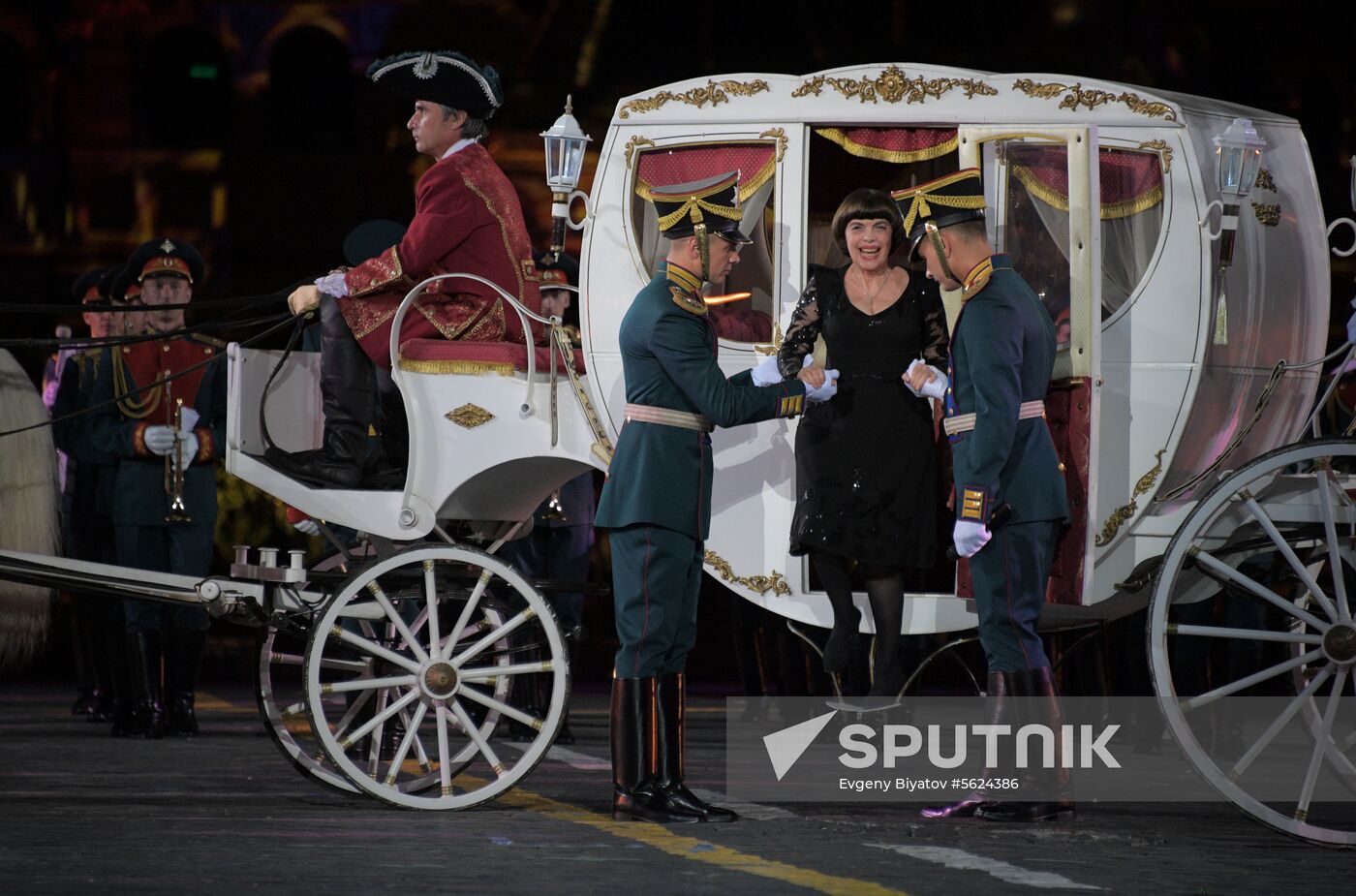 2018 Spasskaya Tower Military Music Festival closing ceremony