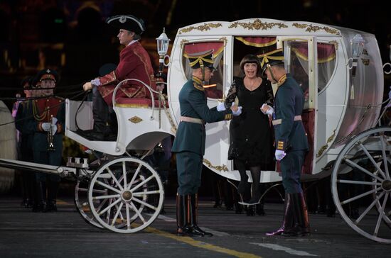 2018 Spasskaya Tower Military Music Festival closing ceremony