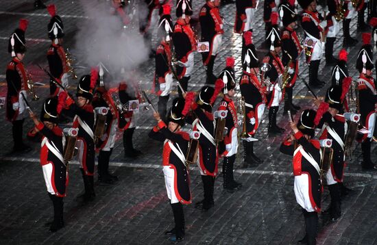 2018 Spasskaya Tower Military Music Festival closing ceremony