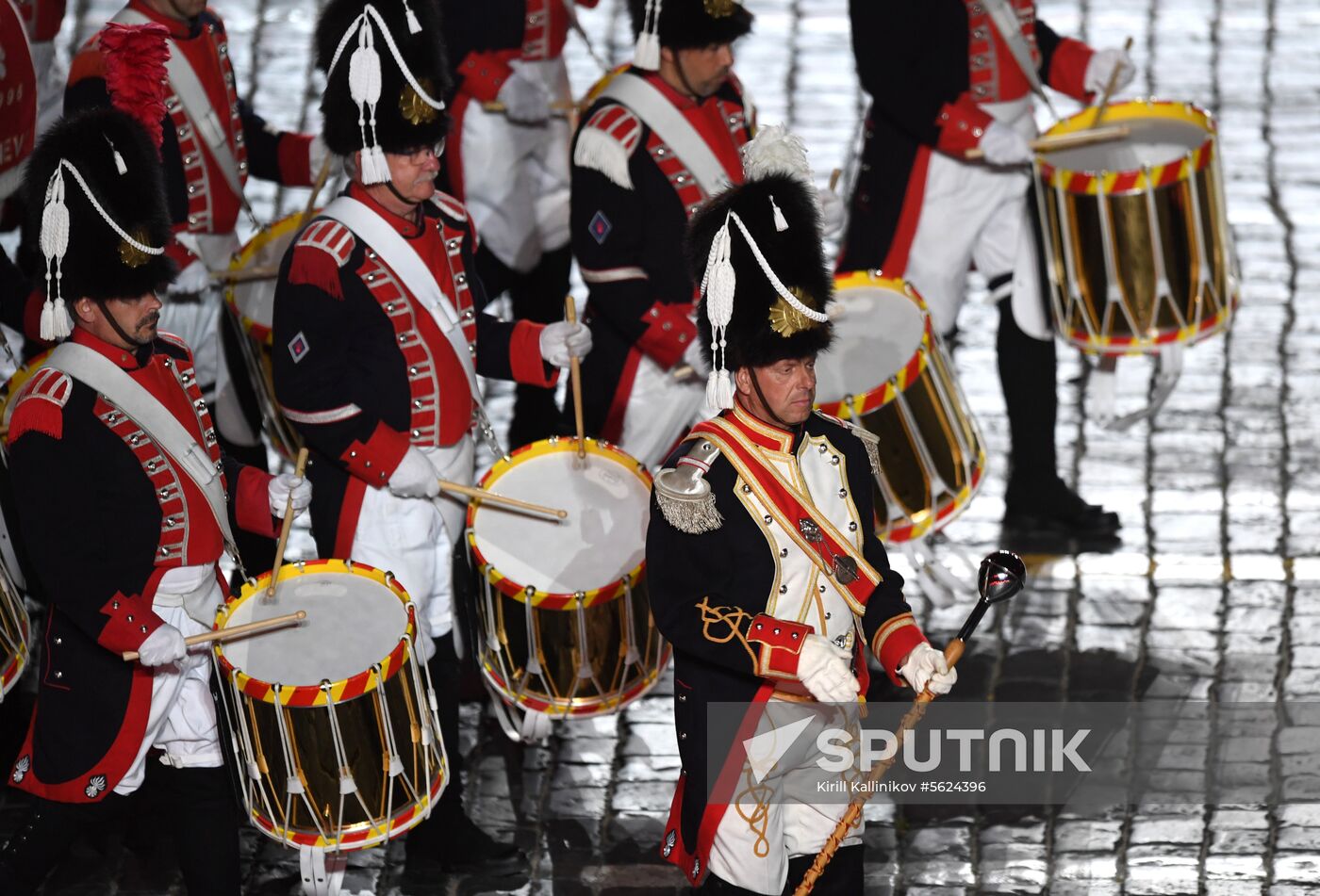 2018 Spasskaya Tower Military Music Festival closing ceremony